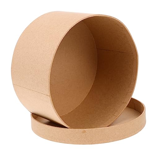 BESTonZON 1 Set Runde Kuchenbox Runde Backform Tragbare Seife Hochzeitszubehör Runde Box Floristen-Rosenbox Keksbehälter Papierbox Für Kekse Süße Papierhülle Kekshalter Schokolade BESTonZON 1 Set Runde Kuchenbox Runde Backform Tragbare Seife Hochzeitszubehör Runde Box Floristen-Rosenbox Keksbehälter Papierbox Für Kekse Süße Papierhülle Kekshalter Schokolade von BESTonZON