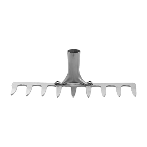 BESTonZON 1 Stück Gartenrechen ohne Griff Robuster Rechen Strapazierfähigem Material für Gartenpflege zum Entfernen von Laub und Aufräumen im Freien BESTonZON 1 Stück Gartenrechen ohne Griff Robuster Rechen Strapazierfähigem Material für Gartenpflege zum Entfernen von Laub und Aufräumen im Freien von BESTonZON