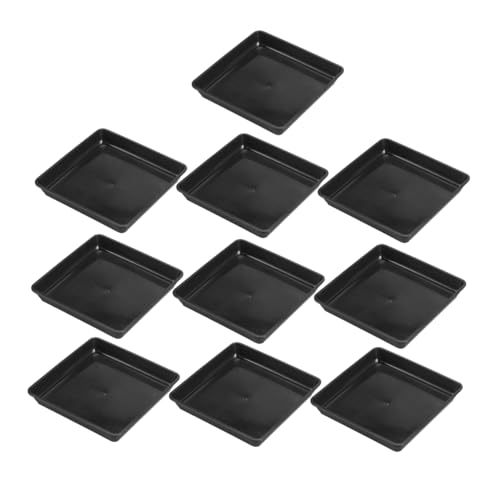 BESTonZON 10 Stück Blumentopf Tablett Pflanzen Wasserauffangschale Blumentopf Wasserschale Untertassen Blumen Tropfschalen Tropfschale Untertasse Für von BESTonZON