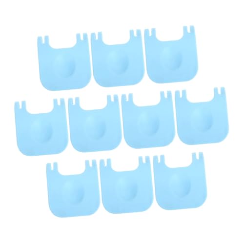 BESTonZON 10 Stück Käfigbefestigung Clips für Kleintiere Schnallen für Kaninchen Hamster und Meerschweinchen Sky Blau Geeignet für Käfigtüren und Zäune BESTonZON 10 Stück Käfigbefestigung Clips für Kleintiere Schnallen für Kaninchen Hamster und Meerschweinchen Sky Blau Geeignet für Käfigtüren und Zäune von BESTonZON