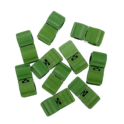 BESTonZON 10 Stück Kunststoff Pflanzenfixierungsclips Verstellbare Gartenstützen für Tomaten und Große Pflanzen für Junge Obstbäume Robuste und Langlebige Clips für Gartenarbeit BESTonZON 10 Stück Kunststoff Pflanzenfixierungsclips Verstellbare Gartenstützen für Tomaten und Große Pflanzen für Junge Obstbäume Robuste und Langlebige Clips für Gartenarbeit von BESTonZON