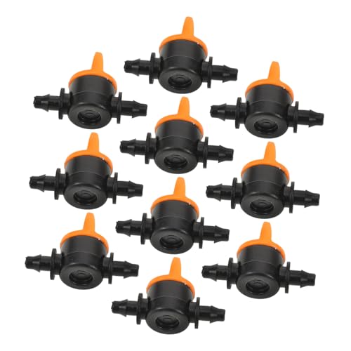 BESTonZON 10 Stück Mini Ventil Schlauch Absperrventile für Bewässerungssysteme Einfach Robustem Material für Garten und Balkon BESTonZON 10 Stück Mini Ventil Schlauch Absperrventile für Bewässerungssysteme Einfach Robustem Material für Garten und Balkon von BESTonZON