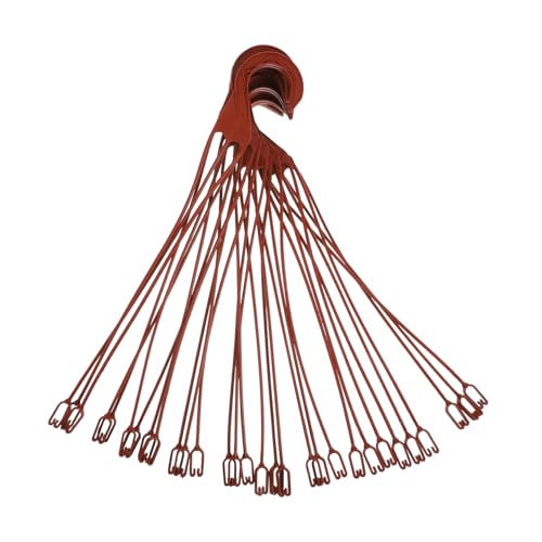 BESTonZON 10 Stück Teiliges Kunststoff Blumentopf Hänger mit Robusten Haken Wetterfeste Pflanzkorbhalterungen für Hängende Blumentöpfe im Garten und Balkon Einfach zu Montieren für BESTonZON 10 Stück Teiliges Kunststoff Blumentopf Hänger mit Robusten Haken Wetterfeste Pflanzkorbhalterungen für Hängende Blumentöpfe im Garten und Balkon Einfach zu Montieren für von BESTonZON