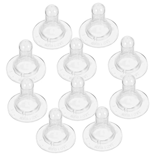 BESTonZON 10 Stück Teiliges Lamm Fütterungsnippel aus Weichem Material Auslaufsicher Passend für Kleine Nutztier milchflaschen Praktisch Leicht zu Reinigen Montieren für Lämmer Ziegen und BESTonZON 10 Stück Teiliges Lamm Fütterungsnippel aus Weichem Material Auslaufsicher Passend für Kleine Nutztier milchflaschen Praktisch Leicht zu Reinigen Montieren für Lämmer Ziegen und von BESTonZON
