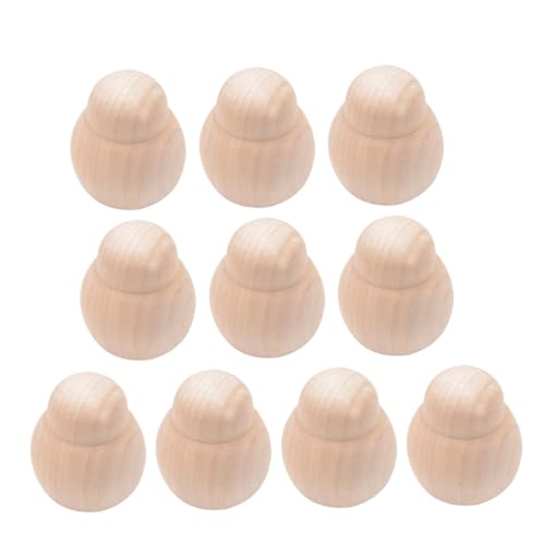 BESTonZON 10 Stück Teiliges Unvollendete Holzfiguren Naturholz Peg Dolls zum Bemalen DIY Handwerk für Erwachsene Holzpuppen Bastelset für und Dekoration BESTonZON 10 Stück Teiliges Unvollendete Holzfiguren Naturholz Peg Dolls zum Bemalen DIY Handwerk für Erwachsene Holzpuppen Bastelset für und Dekoration von BESTonZON