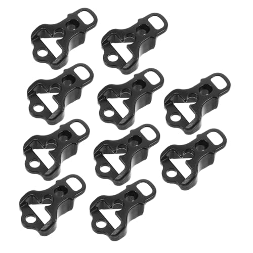 BESTonZON 10 Stück Teiliges Zeltseilverschluss Kunststoff Professionelle Zeltleinenspanner für Camping Winddicht Leicht und Tragbar Anpassen Seillänge für Optimale Spannung BESTonZON 10 Stück Teiliges Zeltseilverschluss Kunststoff Professionelle Zeltleinenspanner für Camping Winddicht Leicht und Tragbar Anpassen Seillänge für Optimale Spannung von BESTonZON