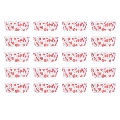 BESTonZON 100 Stück Hot-Dog-Tablett In Papierform Mini-Hot-Dogs-Pizza-Tablett Mini-Kuchen Einweg-Backfolie Hot-Dog-Ständer Kuchenverpackung Brotdekorationen von BESTonZON
