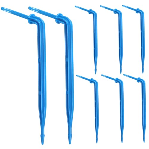 BESTonZON 100 Stück Teiliges Automatisches Tropfbewässerungssystem für Zimmerpflanzen mit Mehrköpfigen Tropfstäben Einfache Installation Präzise Wasserdosierung für Blumentöpfe und von BESTonZON