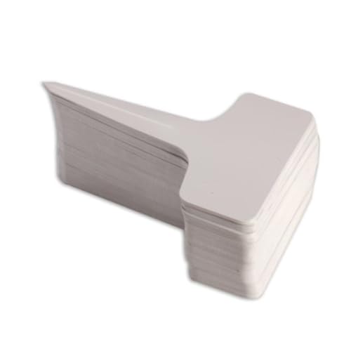 BESTonZON 100 Stück Wetterfeste Weiße T förmige Pflanzenschilder Wiederverwendbare Kunststoff Gartenetiketten Beschriftbare Pflanzenstecker für Blumen Kräuter und Sukkulenten Leicht zu BESTonZON 100 Stück Wetterfeste Weiße T förmige Pflanzenschilder Wiederverwendbare Kunststoff Gartenetiketten Beschriftbare Pflanzenstecker für Blumen Kräuter und Sukkulenten Leicht zu von BESTonZON