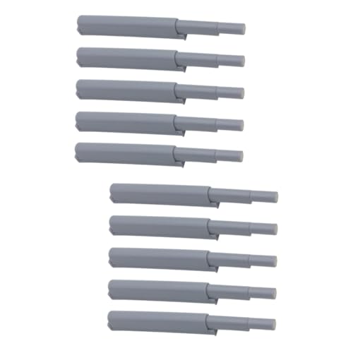 BESTonZON 10stücke Push-to-open Dämpfer Für Schranktüren Magnetisches Scharniersystem Ohne Griff Für Küchen Und Möbelanwendungen Einfache Montage von BESTonZON