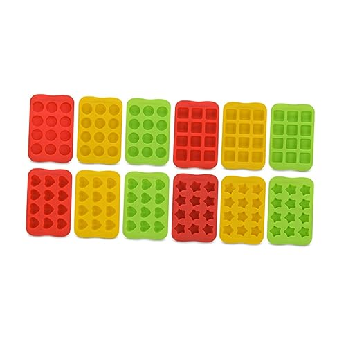 BESTonZON 12 Keksformen Seifenformen De Para Gelatinas Silikonformen Für Süßigkeiten Mini-Kuchen Geleeform Einfrieren Eisbereiter Eiswürfelformen Eiswürfelbereiter Herzförmiger BESTonZON 12 Keksformen Seifenformen De Para Gelatinas Silikonformen Für Süßigkeiten Mini-Kuchen Geleeform Einfrieren Eisbereiter Eiswürfelformen Eiswürfelbereiter Herzförmiger von BESTonZON