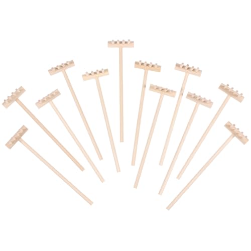 BESTonZON 12 Stück Teiliges Mini Bambus Rechen Zen Garten Sandkasten Zubehör Meditationswerkzeug Glatt Poliert Hautfreundlich Langlebig Praktisch Elegant BESTonZON 12 Stück Teiliges Mini Bambus Rechen Zen Garten Sandkasten Zubehör Meditationswerkzeug Glatt Poliert Hautfreundlich Langlebig Praktisch Elegant von BESTonZON