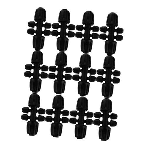 BESTonZON 12 Stück Teiliges Tropfbewässerungs mit Doppeltem Verriegelungs Wasserschlauchverbinder Auslaufsicherer Schlauchanschluss für Gartenbewässerung und Rasenpflege Präzise BESTonZON 12 Stück Teiliges Tropfbewässerungs mit Doppeltem Verriegelungs Wasserschlauchverbinder Auslaufsicherer Schlauchanschluss für Gartenbewässerung und Rasenpflege Präzise von BESTonZON