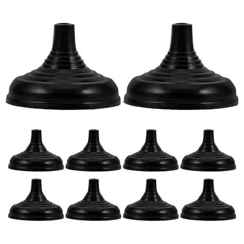 BESTonZON 12-teiliger Tischflaggenhalter: Tischflaggenhalter-Basis-Fahnenmastständer – Mini-Fahnenmast-Sockelständer für Büroschreibtische und Konferenztische von BESTonZON