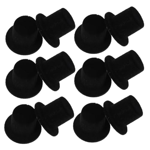 BESTonZON 15 Stück Miniatur Puppenhüte Flockenmaterial DIY Bastelzubehör für Schneemann Clown Dekoration Mini Hüte für Kreative Projekte und Bastelarbeiten BESTonZON 15 Stück Miniatur Puppenhüte Flockenmaterial DIY Bastelzubehör für Schneemann Clown Dekoration Mini Hüte für Kreative Projekte und Bastelarbeiten von BESTonZON