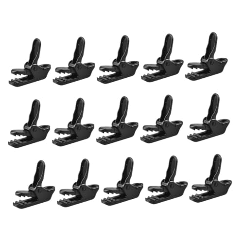 BESTonZON 15 Stück Teiliges Outdoor Zeltclips aus Robustem Windfeste Plane Markisenklemmen Stabile Befestigung für Zelt Sonnensegel Kompakt und Wiederverwendbar fürs Wandern und Camping BESTonZON 15 Stück Teiliges Outdoor Zeltclips aus Robustem Windfeste Plane Markisenklemmen Stabile Befestigung für Zelt Sonnensegel Kompakt und Wiederverwendbar fürs Wandern und Camping von BESTonZON