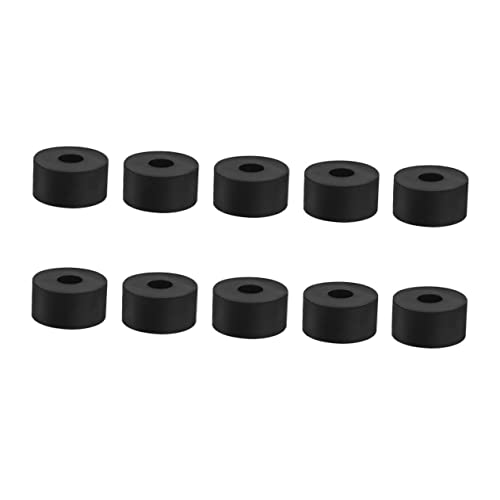 BESTonZON 16 Stück Teiliges Runde Gummi blumentopf füße Unsichtbare Stoßdämpfende Pflanztopf untersetzer rutschfest für Innen Außenbereiche Verbessertes Wasserablauf Lüftungskonzept von BESTonZON