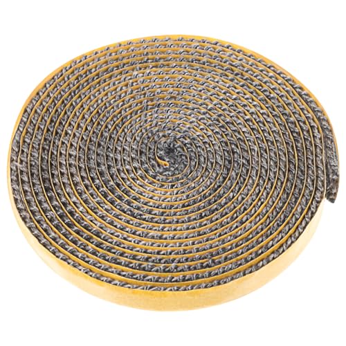 BESTonZON 1Rolle Ofenseil Dichtung Selbstklebendes Seil für Holzöfen Hitzebeständig Effektive Isolierung Geeignet für Kamin und Heizgeräte BESTonZON 1Rolle Ofenseil Dichtung Selbstklebendes Seil für Holzöfen Hitzebeständig Effektive Isolierung Geeignet für Kamin und Heizgeräte von BESTonZON