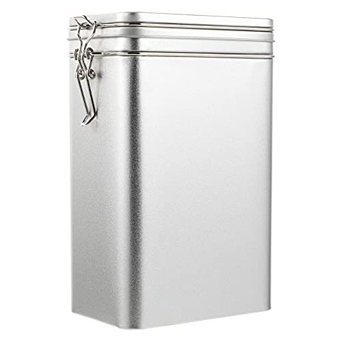 BESTonZON 1Stk Vorratsbehälter aus Weißblech Süßigkeitenbehälter Süßigkeitendose Müslibehälter Kaffeebohnen Snackbehälter Lagerfass Keramikkanister Mit Deckel Lagertank Snack-Glas Container von BESTonZON