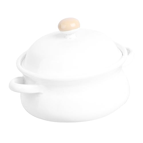 BESTonZON 1stück Miniatur Topf Dekoration Farbiges Mini Stockpot Spielzeug Für Puppenhaus Zubehör Für Kreative -projekte Leicht Und Tragbar Stilvolles Design Für Einzigartige Akzente von BESTonZON