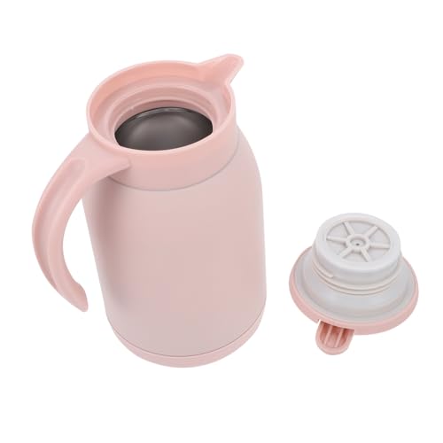 BESTonZON 1stk Thermoskanne Vakuumisolierte Wasserflasche Thermokaffee 900ml Wasserkrug Kalter Kolbentopf Doppelwandige Wasserflasche Thermal- Saft Krug Edelstahl 304 Server Doppelschicht von BESTonZON