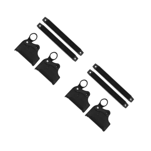 BESTonZON 2 Paare Faltbarer Kunststoff Latch Hinge für Liegestühle Robuste Verbindungsteile für Campingstühle und Gartenmöbel Platzsparendes Design für Drinnen und Draußen Impact Resistent von BESTonZON