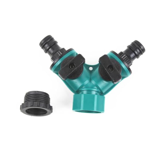 BESTonZON 2 STÜCK Teiliges Y Verbinder Wasserhahn Anschluss Kunststoff Garten Schlauchadapter mit Schalter Auslaufsicherer Wasserhahnverbinder für Waschgerät und Gartenschlauch Praktische BESTonZON 2 STÜCK Teiliges Y Verbinder Wasserhahn Anschluss Kunststoff Garten Schlauchadapter mit Schalter Auslaufsicherer Wasserhahnverbinder für Waschgerät und Gartenschlauch Praktische von BESTonZON