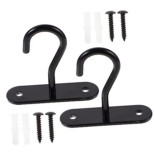 BESTonZON 2 Sätze Deckenhaken für Pflanzen Wandmontage Hänger für Blumenampeln Robust und Tragfähig für und Außenbereich Schrauben und Dübel BESTonZON 2 Sätze Deckenhaken für Pflanzen Wandmontage Hänger für Blumenampeln Robust und Tragfähig für und Außenbereich Schrauben und Dübel von BESTonZON