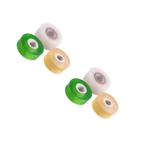 BESTonZON 2 Sätze Selbstklebende Graftingfolie Dehnbare Floristikfolie Für Pflanzenpflege Zufällige Farben Für Obstbäume Gemüse Und Pflanzenreparatur Zufällige 3 Rollen * 2 von BESTonZON