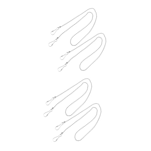 BESTonZON 2 Sätze Teiliges Set Metallkette Für Fahnenmast Ersatzkette Für Aufhängen Von Flaggen Und Postern Für Verschiedene Anwendungen Einkaufszentren Und 10 Stück * 2 BESTonZON 2 Sätze Teiliges Set Metallkette Für Fahnenmast Ersatzkette Für Aufhängen Von Flaggen Und Postern Für Verschiedene Anwendungen Einkaufszentren Und 10 Stück * 2 von BESTonZON