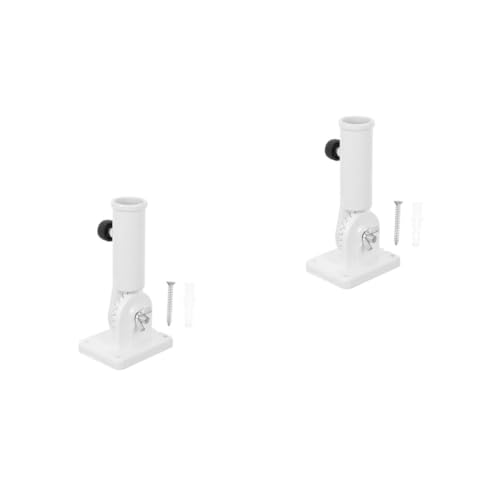 BESTonZON 2 Sätze Verstellbare Aluminium Fahnenmast Halterung Wandmontage Stabiler Flaggenhalter für Garten Veranda für Verschiedene Flaggenstile Langlebig BESTonZON 2 Sätze Verstellbare Aluminium Fahnenmast Halterung Wandmontage Stabiler Flaggenhalter für Garten Veranda für Verschiedene Flaggenstile Langlebig von BESTonZON