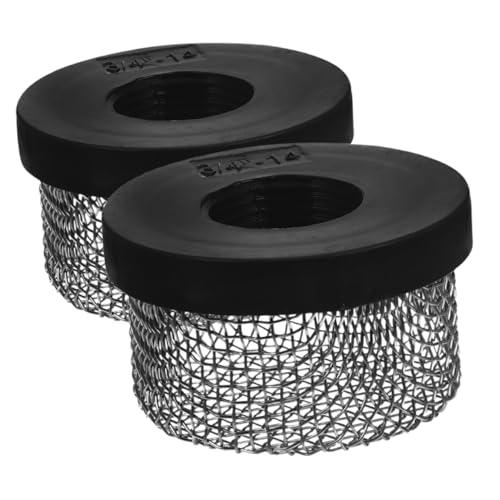 BESTonZON 2 Stück Abflussfilter für Pool Muttergewinde Langlebige Drain Valve Strainer für Effektive Wasserfiltration und Sauberkeit im von BESTonZON