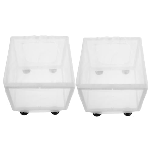BESTonZON 2stücke Aquarium Zuchtbox Schwimmende Brutkasten Für Fische Und Garnelen Mit Trennwand Transparent Und Wiederverwendbar Für Fischtanks BESTonZON 2stücke Aquarium Zuchtbox Schwimmende Brutkasten Für Fische Und Garnelen Mit Trennwand Transparent Und Wiederverwendbar Für Fischtanks von BESTonZON