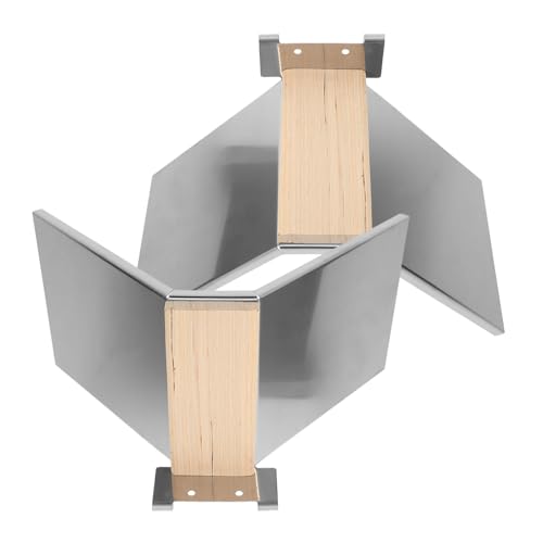BESTonZON 2 Stück Edelstahl Tauben Sitzstange Rostfrei Dickes Holz Sicherer Tauben Ruheplatz Geeignet für Mittelgroße bis Große Vögel Wie Papageien und Sittiche Glatte Oberfläche Stabiler BESTonZON 2 Stück Edelstahl Tauben Sitzstange Rostfrei Dickes Holz Sicherer Tauben Ruheplatz Geeignet für Mittelgroße bis Große Vögel Wie Papageien und Sittiche Glatte Oberfläche Stabiler von BESTonZON