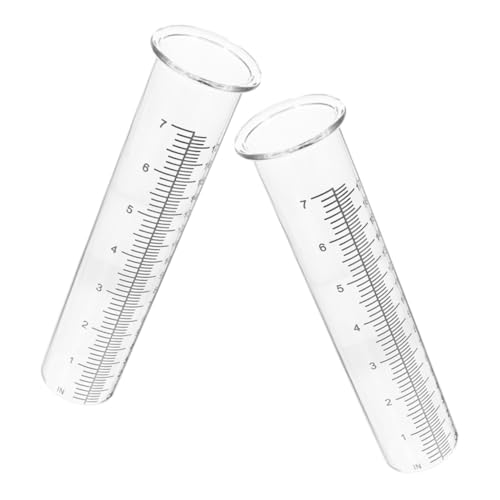 BESTonZON 2 Stück Frostsicheres Kunststoff Ersatzrohr für Regenmesser mit Klarer Anzeige Präzise Niederschlagsmessung Langlebig und Einfach zu Bedienen für Garten und Außenbereich BESTonZON 2 Stück Frostsicheres Kunststoff Ersatzrohr für Regenmesser mit Klarer Anzeige Präzise Niederschlagsmessung Langlebig und Einfach zu Bedienen für Garten und Außenbereich von BESTonZON