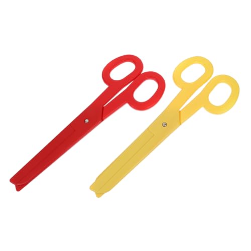 BESTonZON 2 Stück Große Clownscheren Lustige Requisiten für Kostümpartys und Auftritte Leichte und Sichere Plastikscheren Rot und Gelb für Erwachsene Wiederverwendbar und Pflegeleicht BESTonZON 2 Stück Große Clownscheren Lustige Requisiten für Kostümpartys und Auftritte Leichte und Sichere Plastikscheren Rot und Gelb für Erwachsene Wiederverwendbar und Pflegeleicht von BESTonZON