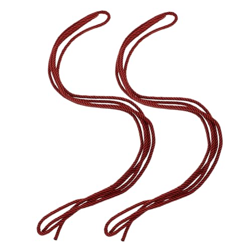 BESTonZON 2 Stück Hängemattenseil Verstärktem Nylon Strapazierfähige Aufhängung für Schaukel und Hängesessel Leicht zu Installieren Hohe Tragfähigkeit für Outdoor Einsätze BESTonZON 2 Stück Hängemattenseil Verstärktem Nylon Strapazierfähige Aufhängung für Schaukel und Hängesessel Leicht zu Installieren Hohe Tragfähigkeit für Outdoor Einsätze von BESTonZON