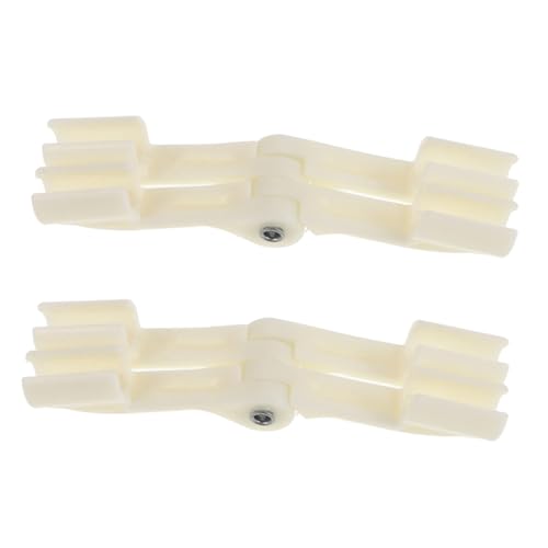 BESTonZON 2 Stück Kleine Faltbare Moskitonetz fixierclips aus Robustem Kunststoff Praktische Befestigungsklemmen für Bett Campingzelt und Balkon Langlebige Netzhalter für Einfache BESTonZON 2 Stück Kleine Faltbare Moskitonetz fixierclips aus Robustem Kunststoff Praktische Befestigungsklemmen für Bett Campingzelt und Balkon Langlebige Netzhalter für Einfache von BESTonZON
