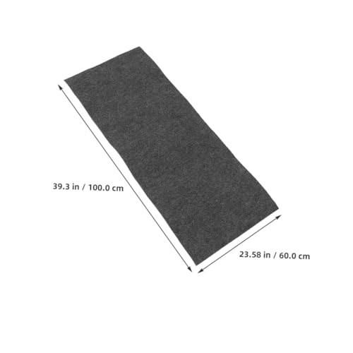 BESTonZON 2 Stück Kratzmatte für Sofa Selbstklebend Tiefgrau DIY Zuschneidbar Kratzfester Möbel Wandschutz Einfache Anbringung Katzen Kratzschutz für Möbel und Couch von BESTonZON