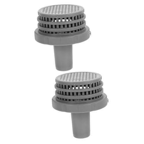 BESTonZON 2 Stück Pool Ablassventil Siebkappe Ersatzteil für Poolfilterpumpen Effektiver Schutz für Sauberes Wasser Kompatibel mit Ntex von BESTonZON