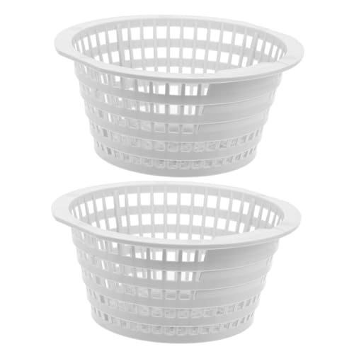 BESTonZON 2 Stück Pool Filterkorb Skimmerkorb für Effiziente Filtration Schützt Poolfilter vor Schmutz und Ablagerungen für Aufstellpools und BESTonZON 2 Stück Pool Filterkorb Skimmerkorb für Effiziente Filtration Schützt Poolfilter vor Schmutz und Ablagerungen für Aufstellpools und von BESTonZON
