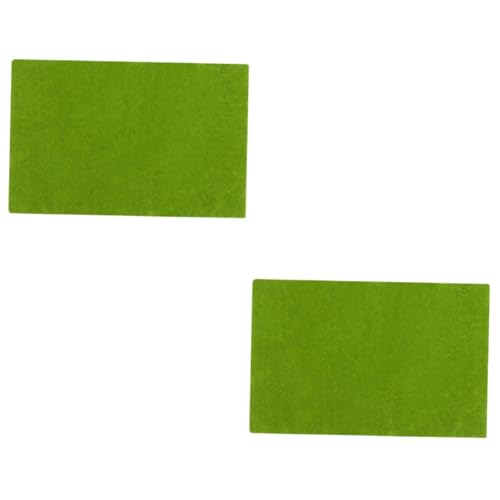 BESTonZON 2 Stück Rasenpapiermodell Fälschung DIY Rasenpapier falsches Kunsthandwerk aus Modellieren Matte aus künstlichem Rasenmatten-Modell Fake Pad Modell Rasen Grün BESTonZON 2 Stück Rasenpapiermodell Fälschung DIY Rasenpapier falsches Kunsthandwerk aus Modellieren Matte aus künstlichem Rasenmatten-Modell Fake Pad Modell Rasen Grün von BESTonZON