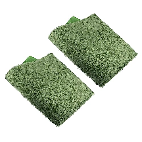BESTonZON 2 Stück Reptilien Teppich Moos Imitation Terrarienboden Matte für Schildkröten und Zuschneidbar rutschfest Feuchtigkeitsbewahrend Geeignet als Reptilien Habitat Bodenbelag BESTonZON 2 Stück Reptilien Teppich Moos Imitation Terrarienboden Matte für Schildkröten und Zuschneidbar rutschfest Feuchtigkeitsbewahrend Geeignet als Reptilien Habitat Bodenbelag von BESTonZON
