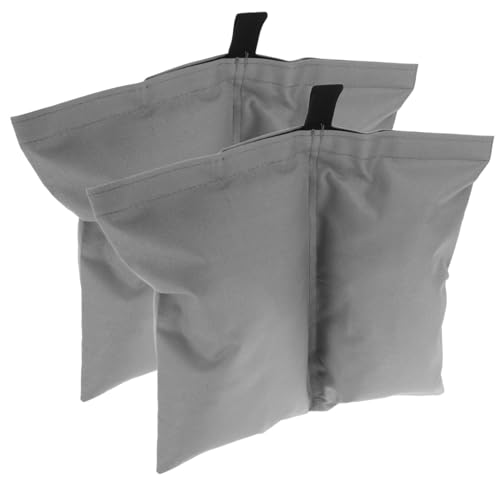 BESTonZON 2 Stück Sandgewichte für Outdoor Zelte Robuste Sandsäcke Grauem Oxford Wetterfeste Fixierbeutel mit Sicherer Abdichtung Vielseitig Befüllbar für Camping und Sonnenschutz BESTonZON 2 Stück Sandgewichte für Outdoor Zelte Robuste Sandsäcke Grauem Oxford Wetterfeste Fixierbeutel mit Sicherer Abdichtung Vielseitig Befüllbar für Camping und Sonnenschutz von BESTonZON