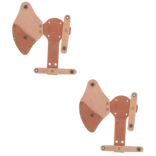 BESTonZON 2 Stück Schutzhülle für Äxte und Praktische Abdeckung Hochwertigem Geeignet für Äxte Einfach zu Bedienen mit Druckknopfverschluss für Outdoor Aktivitäten und Camping BESTonZON 2 Stück Schutzhülle für Äxte und Praktische Abdeckung Hochwertigem Geeignet für Äxte Einfach zu Bedienen mit Druckknopfverschluss für Outdoor Aktivitäten und Camping von BESTonZON