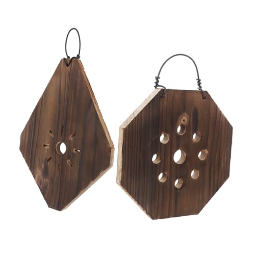 BESTonZON 2 Stück Staghorn Farn Hängepflanzer Langlebiges Massivholz Wandpaneel für Orchideen Sukkulenten Platzsparend Einfache Design für Indoor Outdoor Büro Garten BESTonZON 2 Stück Staghorn Farn Hängepflanzer Langlebiges Massivholz Wandpaneel für Orchideen Sukkulenten Platzsparend Einfache Design für Indoor Outdoor Büro Garten von BESTonZON
