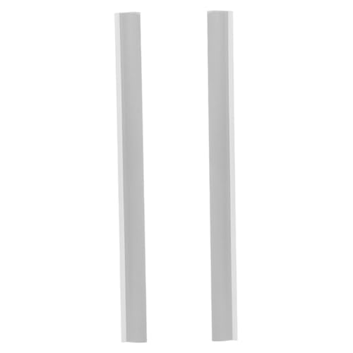 BESTonZON 2 Stück Staubschaufel Gummilippe Ersatz Staubpan Streifen Elastisch Strapazierfähig Für Fliesen Holzfußböden Zubehör von BESTonZON