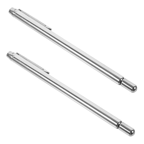 BESTonZON 2 Stück Teiliges Dowsing Rod Edelstahl Detektionsstäbe Leicht Tragbar Komfortabel Für Schatzsuche Geistjagd Goldsuche Mit Aufbewahrungsbox BESTonZON 2 Stück Teiliges Dowsing Rod Edelstahl Detektionsstäbe Leicht Tragbar Komfortabel Für Schatzsuche Geistjagd Goldsuche Mit Aufbewahrungsbox von BESTonZON