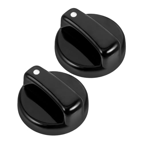 BESTonZON 2 Stück Teiliges Drehknopf Robustem Kunststoff Kompatibel mit Vielen Kochfeld Gasherdmodellen Einfache Installation Langlebige Steuerungsknöpfe für Küchen gaskocher BESTonZON 2 Stück Teiliges Drehknopf Robustem Kunststoff Kompatibel mit Vielen Kochfeld Gasherdmodellen Einfache Installation Langlebige Steuerungsknöpfe für Küchen gaskocher von BESTonZON