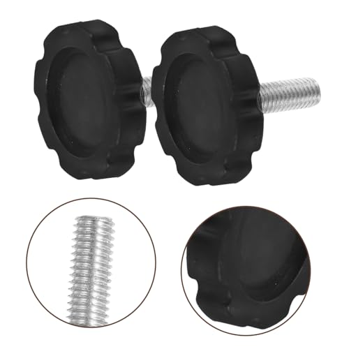 BESTonZON 2 Stück Teiliges Gewindeklemmknopf Schnellverschluss Schrauben für Outdoor Sonnenschirmständer Robuste Ersatzteile für Patio Schirmbasis Einfache Wetterbeständig von BESTonZON